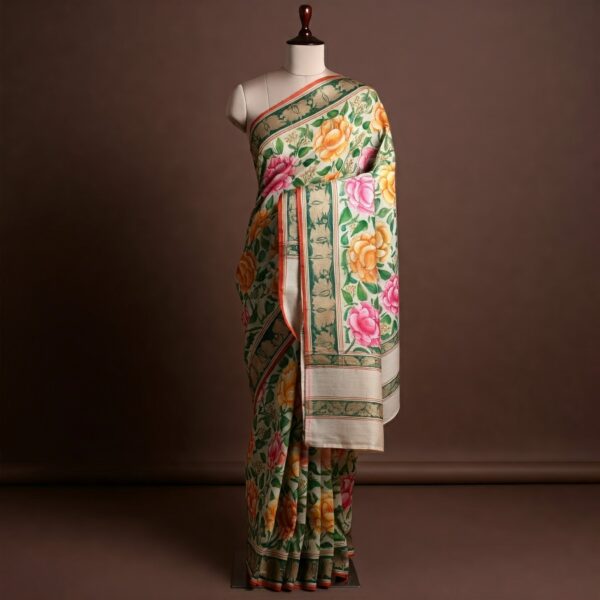 Hand Painted Saree